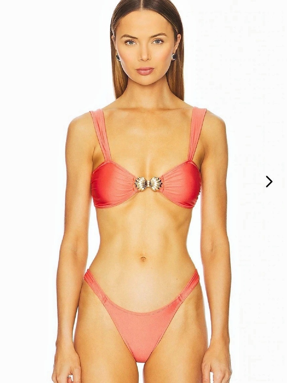 Lovers and Friends kailani bikini set coral